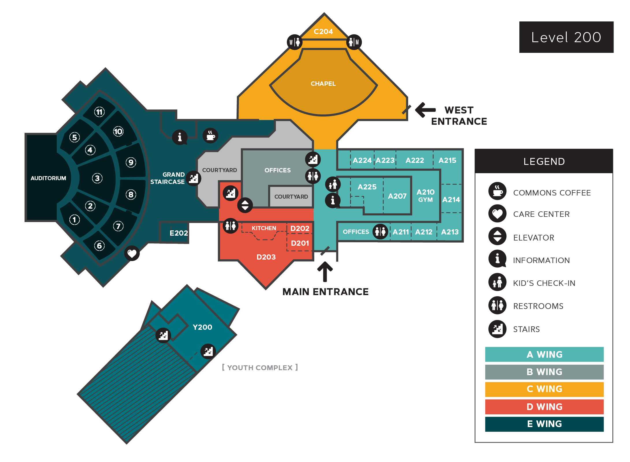 Lincoln Berean Seating Chart